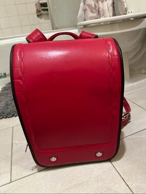 Red Men's Backpack - Sleek Everyday Carry